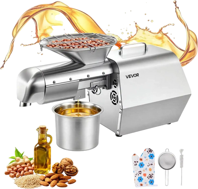 Vevor Oil Press Machine Automatic Electric Oil Maker New