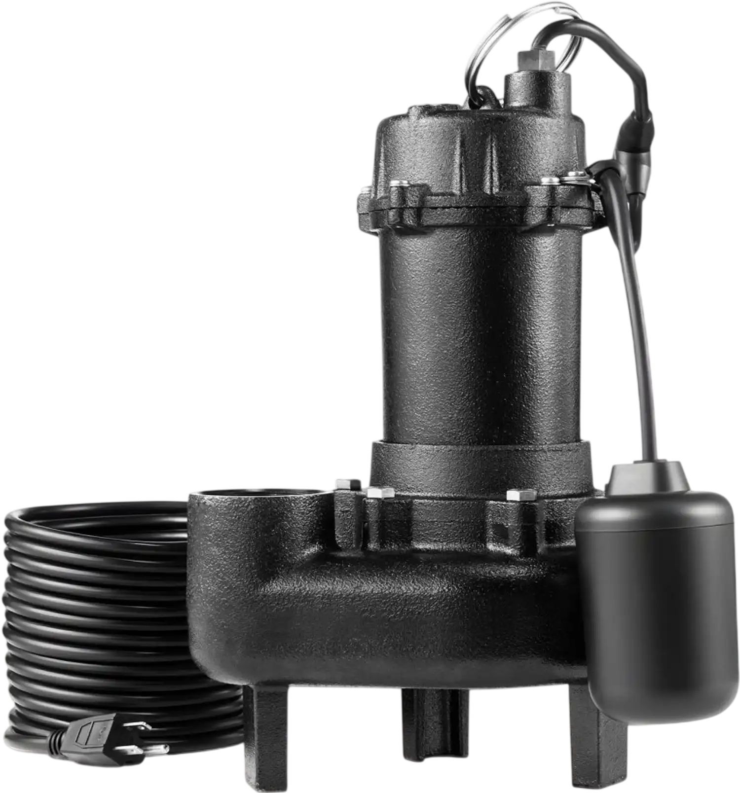 Vevor Sewage Pump 1/2 HP Submersible Cast Iron 6000 GPH 25' Lift New