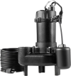 VEVOR Submersible Sewage Pump, 1/2 HP, 4800 GPH Cast Iron Sewage/Effluent Pump with Automatic Tethered Float Switch, 2-Inch NPT Discharge, 120V, 20 ft Max Lift, for Basement, Septic Tank, Residential