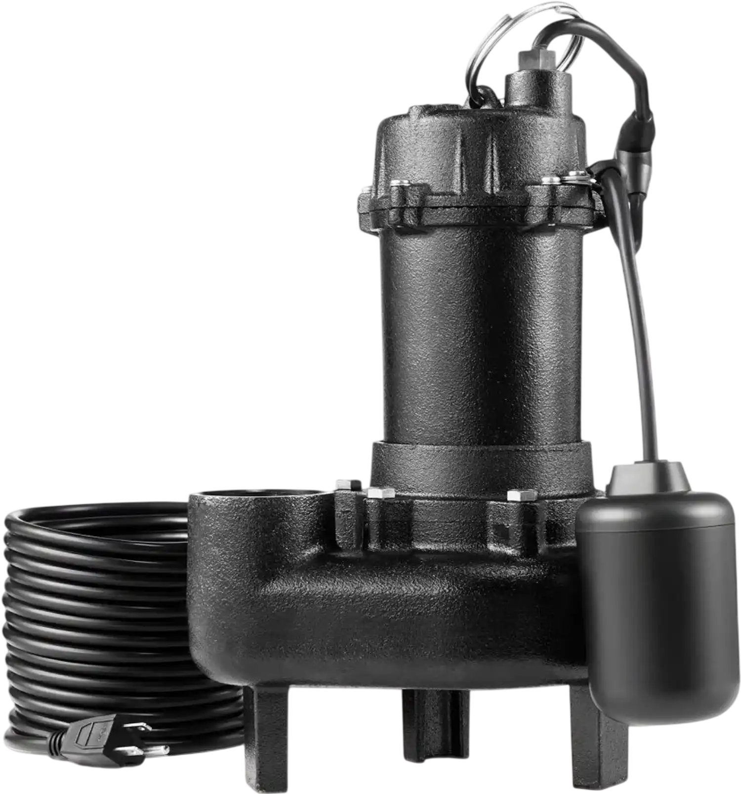 Vevor Sewage Pump 1 HP 5200 GPH Cast Iron Submersible Effluent Pump 25' New