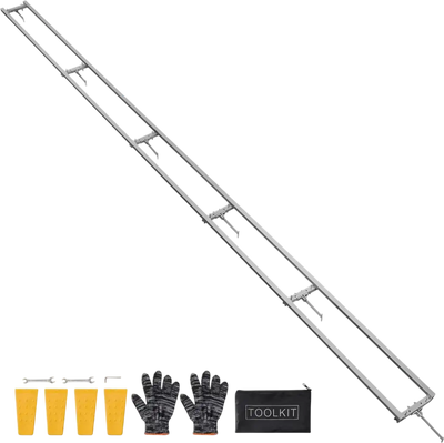 Vevor Chainsaw Mill 15' Adjustable Rail Guide System New