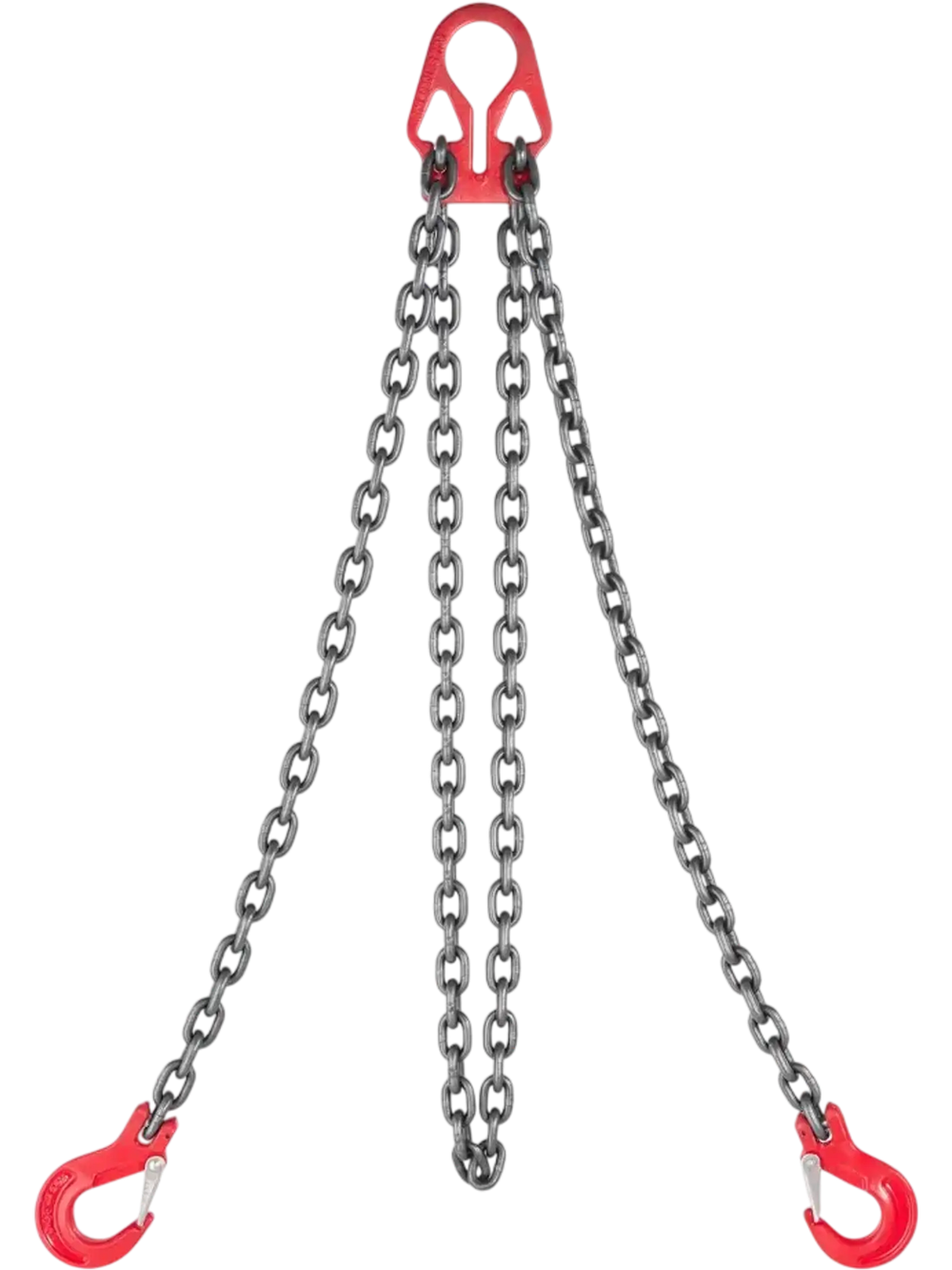 VEVOR Chain Sling, 5/16 in x 10 ft Lifting Chains with 2 Leg Grab Hooks, Heavy Duty G80 Alloy Steel Lifting Sling, 7000LBS Capacity, Adjustable Engine Chain Hoist Lifts for Cargo Security Towing