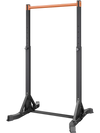 VEVOR Pull Up Bar, 330LBS Capacity Portable Pullup Bar Station, Pullup Bars Free Standing with H-Frame Structure & Heavy-Duty Steel Tube, 8 Level Height Adjustment Gravity Fitness for Arms Back Chest