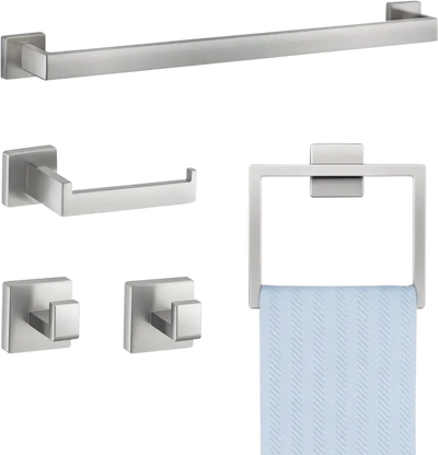 Vevor Bathroom Hardware Set Brushed Nickel 5-Piece 24