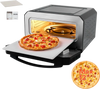 VEVOR Electric Pizza Oven, Smart Pizzas Maker Indoor with 5 Preset, 12-Inch Countertop Pizza Cooker w/ Touch Srceen, 750℉ Max Temp, 2-Min Rpaid Baking Oven Thin & Crispy, Neapolitan, Frozen, New York