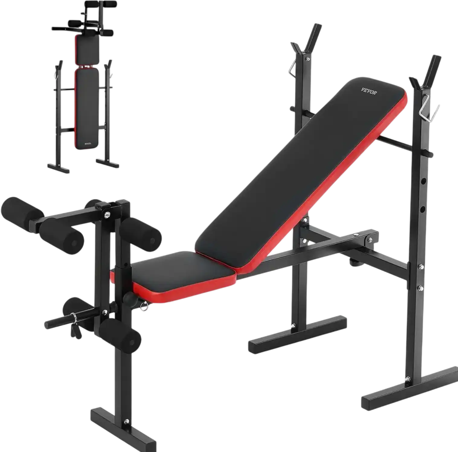 Vevor Weight Bench Multi-Functional Adjustable Foldable Home Gym Strength Training New