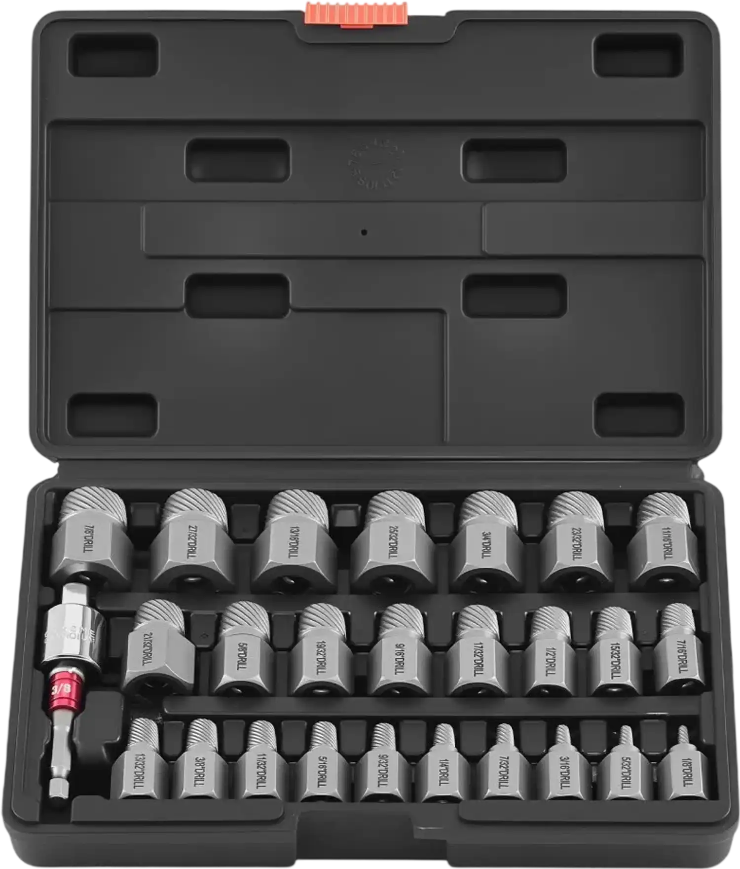 Vevor Screw Extractor Set 27-Piece Hex Multi-Spline Bolt Remover Kit New