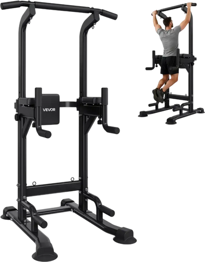 Vevor Pull-Up Bar Multifunctional Power Tower Dip Station New