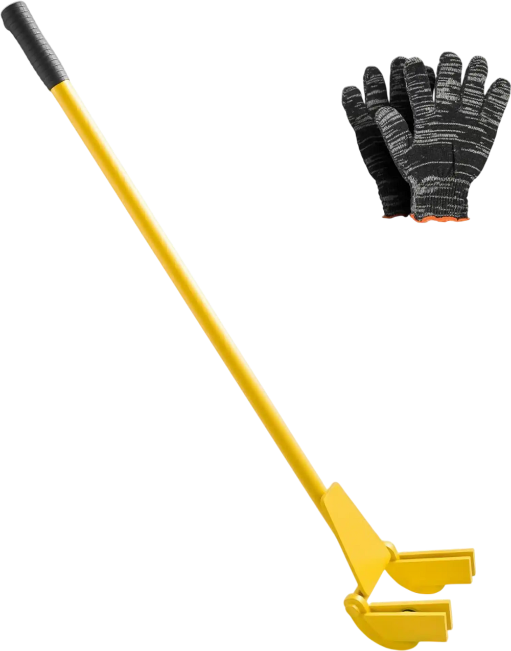 VEVOR Pallet Buster Tool, 41 Inch Carbon Steel Handle Wrecking Pry Bar, 2000 lbs Weight Capacity, Heavy Duty Deck Board Removal Tool, Breaker Bar for Flooring, Framing, Roofing, Trim, Drywall