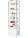 VEVOR Refrigerated Display Case, 9.8 Cu.Ft./278L Large Pastry Display Case, 5-Tier Commercial Cake Refrigerator with LED Lighting, TURBO Cooling, Frost-Free Air-Cooling, for Bakery, Dessert Shop