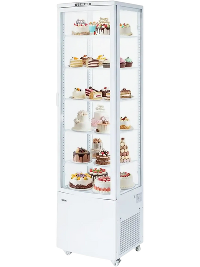 Vevor Refrigerated Display Case 9.8 Cu. Ft. 5-Tier Commercial Cake Refrigerator New