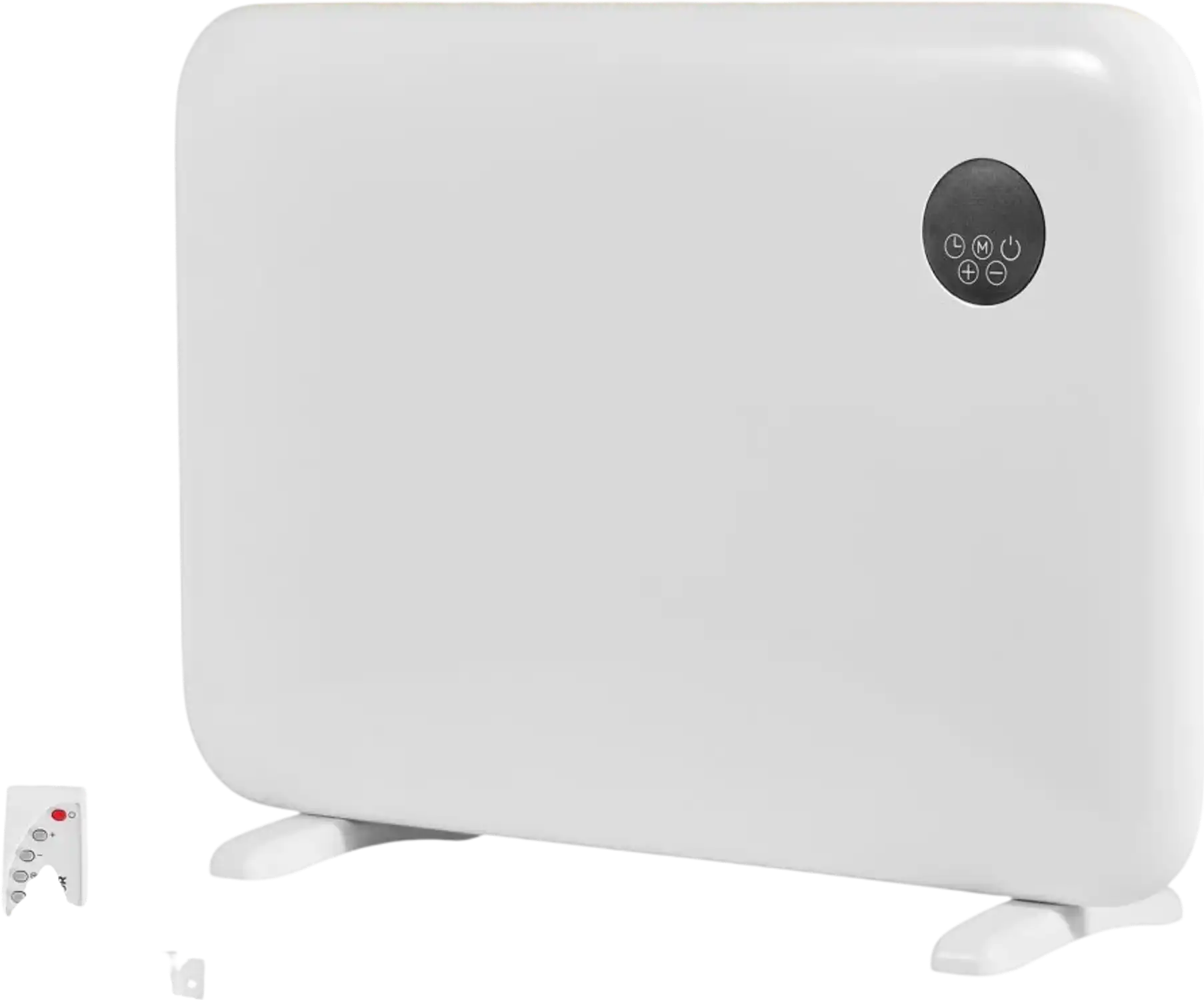 Vevor Electric Panel Space Heater Convection Panel Heater with Remote & Touch Control 1500W White New