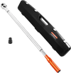 VEVOR Click Torque Wrench, 3/4 Inch Drive, 100-600 lbf-ft / 136-814N.m, Dual-direction Torque Wrench Set with Dual Range Scales, 48-tooth, ±3% High Precision, Alloy Steel, for Automobile Repair