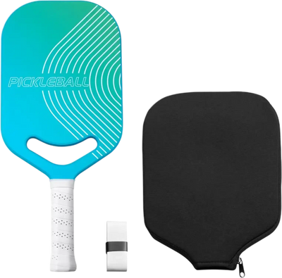 VEVOR Pickleball Paddle with Aero Throat, T700 Carbon Fiber Surface & Honeycomb Core, Professional Pickleball Paddle with Increased Power & Control & Spin, Pickle Ball Racket for Adults, Men & Women