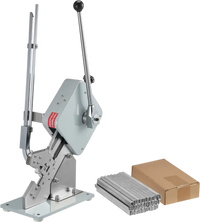 VEVOR Manual U-shape Sausage Clipper Clipping Machine Food Clipping Maker for Sausage Packing Sealing with 1 Box of Buckles 5000pcs