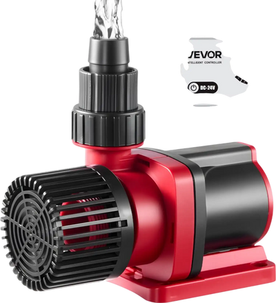 Vevor Aquarium Pump 100W 2642 GPH DC Water Pump Wavemaker with Controller New