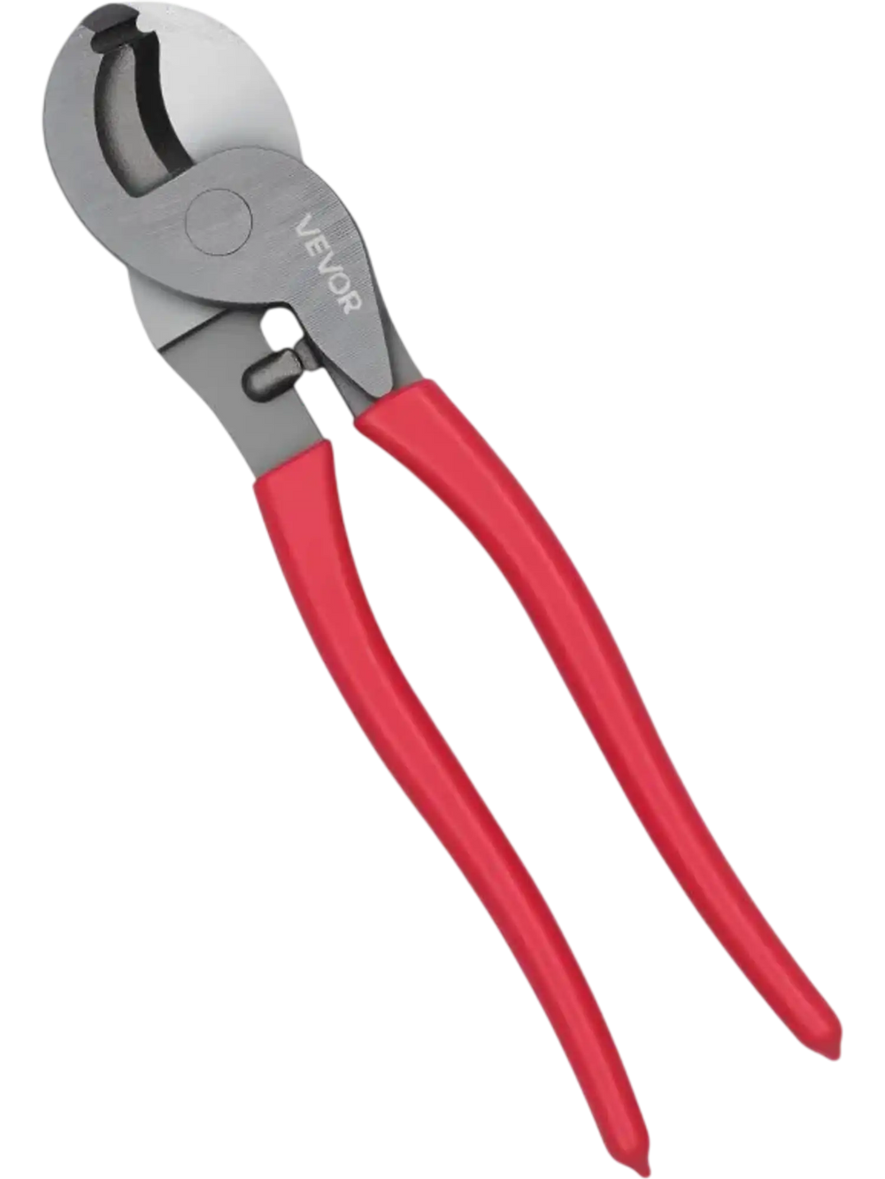 VEVOR High Leverage Cable Cutter, 9-1/4 in Compact, Forged Blades and PVC-Coated Handles, Heavy Duty Cable Cutting Pliers Tool for 4/0 AWG Aluminum, 2/0 AWG Soft Copper and 100-Pair 24AWG Comm Cables