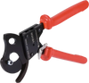 VEVOR Ratcheting Cable Cutter, Spring Steel Blades with PVC-Coated Handles, Quick-Release Button, Heavy Duty Ratchet Cable Wire Cutter for Cutting Copper & Aluminum Cables Up to 600 MCM / 300 mm²