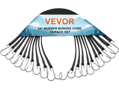 Vevor Bungee Straps 10-Piece 24