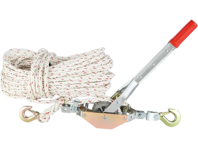 Vevor Rope Puller 3/4 Ton 100' Come Along Winch New