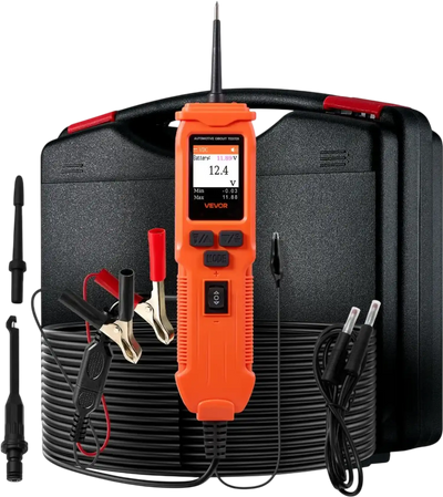Vevor Circuit Tester Automotive Power Circuit Probe with TFT Color Display and 19.7' Cable New