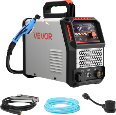 Vevor Plasma Cutter 50A IGBT Inverter with 2T/4T Function 110/220V New