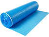 VEVOR Floor Underlayment 200 sq. ft/Roll, 3-in-1 3 mm Thick Flooring Padding with Tape & Vapor Barrier, Heavy Duty EPE Foam with Blue PE, Soundproofing and Noise Reduction,for Laminate Wood Floors