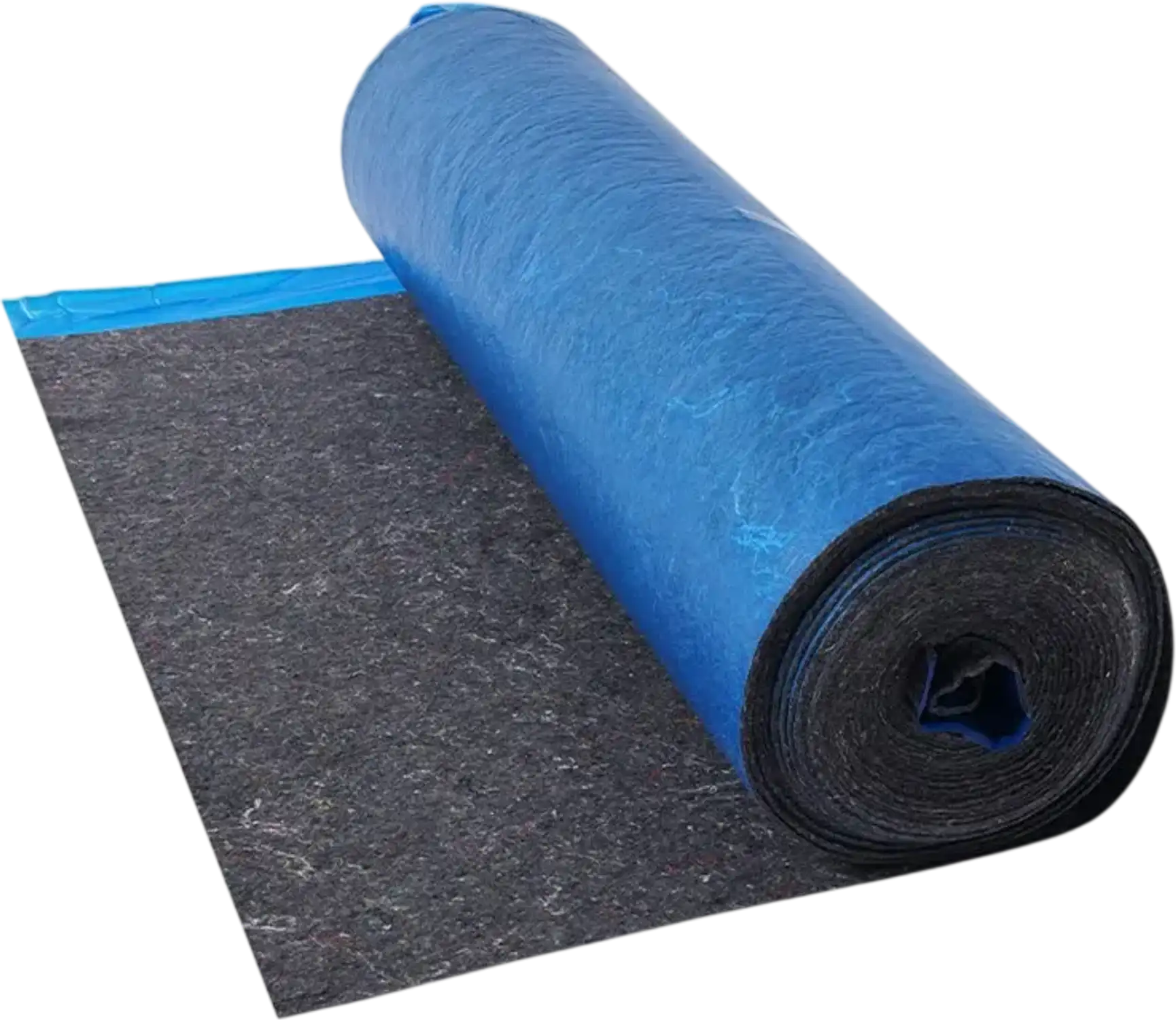 Vevor Floor Underlayment 200 sq. ft. 3 mm Soundproof Vapor Barrier Blue New