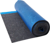 VEVOR Floor Underlayment 200 sq. ft/Roll, 3 mm Thick Laminate Flooring Padding with Attached Vapor Barrier, Heavy Duty Fiber + PE Film, Soundproofing & Noise Reduction, Ideal for Laminate Wood Floors