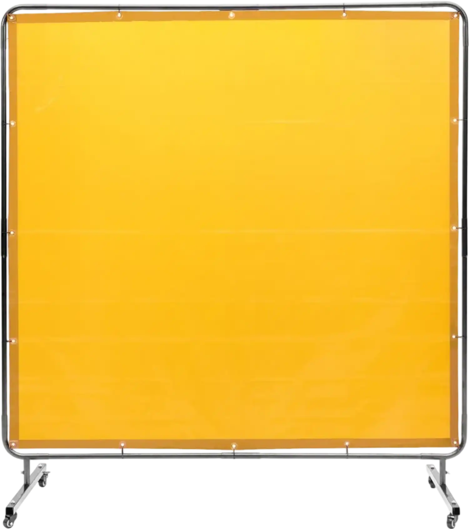 Vevor Welding Screen 6' x 6' Flame-Resistant Vinyl Curtain with Frame New