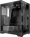 VEVOR PC Gaming Case, Mid-Tower, Computer Case with High-Airflow Tempered Glass Panel, Dust Filter, 2 x 120 mm Fans, Cable Management, for GPU up to 360 mm in Length, Compatible with ATX/M-ATX/ITX