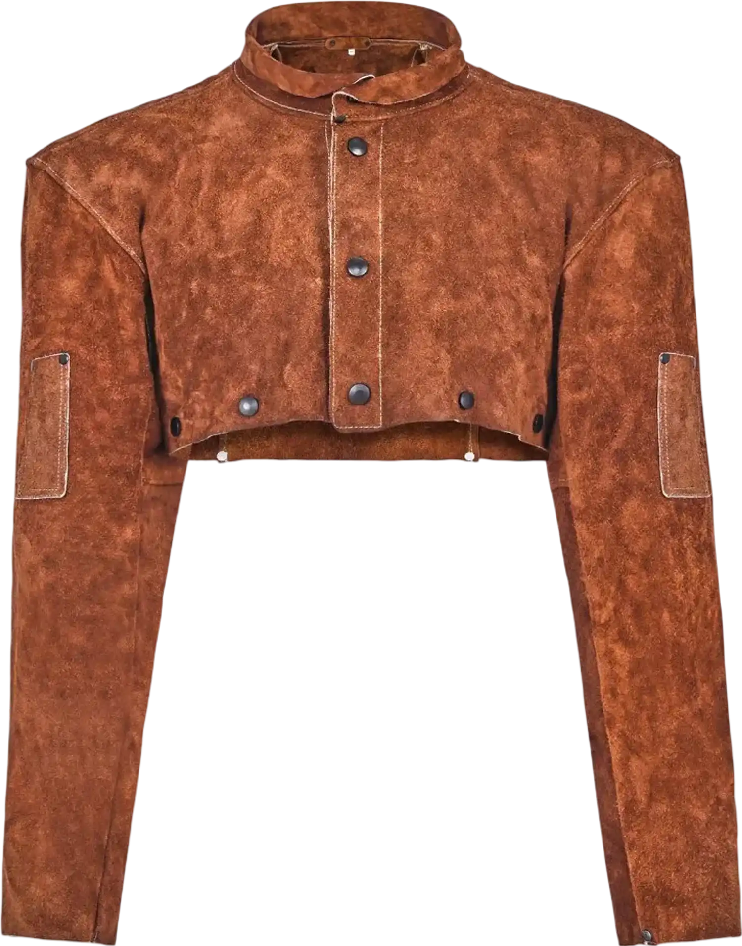 Vevor Leather Welding Cape Sleeve Heavy-Duty Flame-Resistant Cowhide XL New
