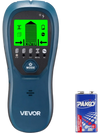 VEVOR Stud Finder Wall Scanner, 5 in 1, Electronic Wall Stud Detector with Smart Sensor, High-Definition LCD Display and Audio Alarm, for the Center and Edge of Metal, AC Wire, Joists, Pipes, Blue