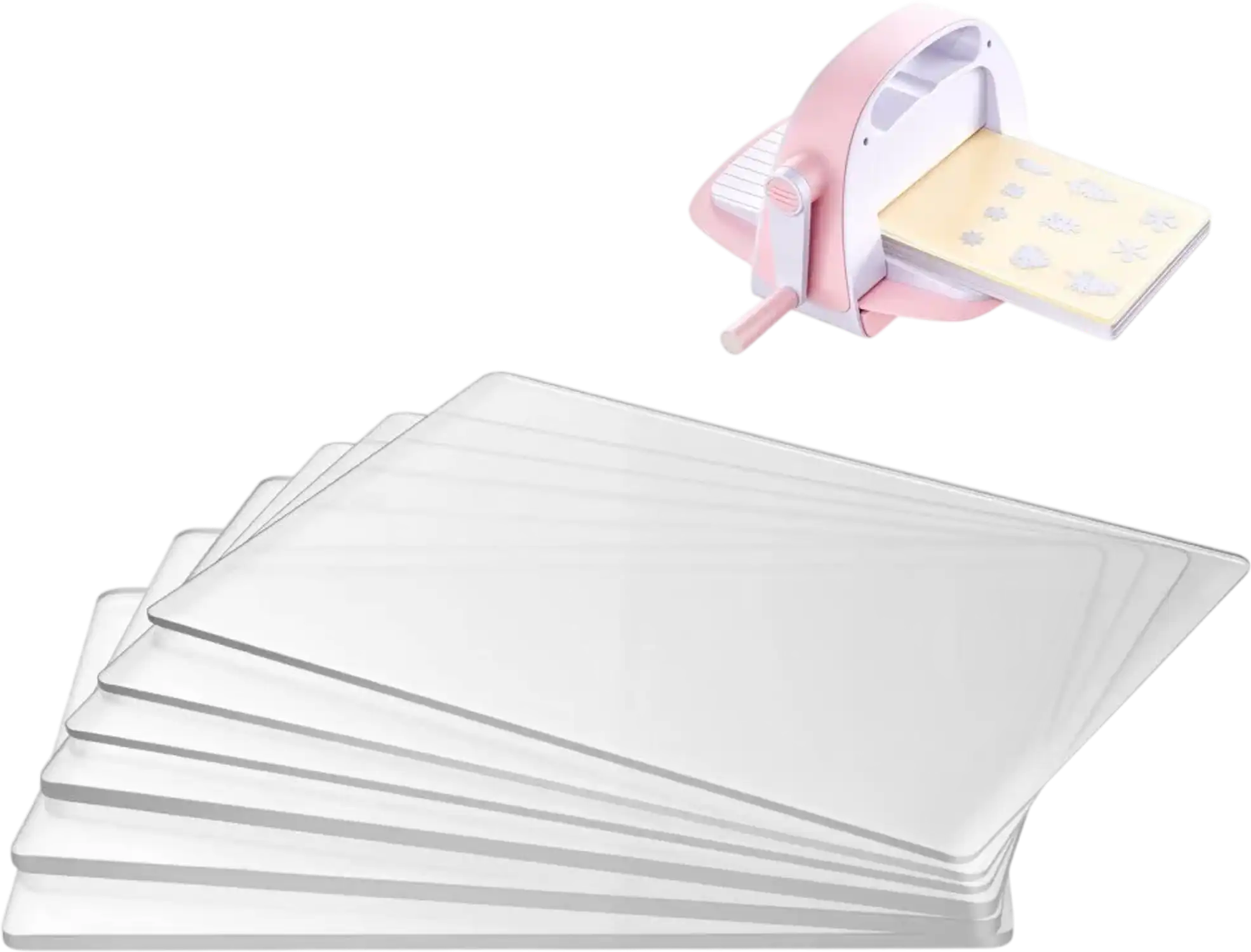 Vevor Cutting Plates Clear Polycarbonate Die Cut Pads 6-Pc 8.86