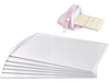 VEVOR Cutting Plates, 6 Pcs, 12.13 x 8.5 x 0.12 in, Clear Polycarbonate Material, Die Cut Pads Compatible with VEVOR Die Cutting and Embossing Machine KM-1885, for Scrapbooking and Card Making