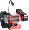 VEVOR 8" Bench Grinder & 2" x 28" Belt Sander Combo, 350W Professional Grinding Sanding Machine with LED Work Light & Protective Eye Shield for Metalworking, Woodworking, Knife Sharpening