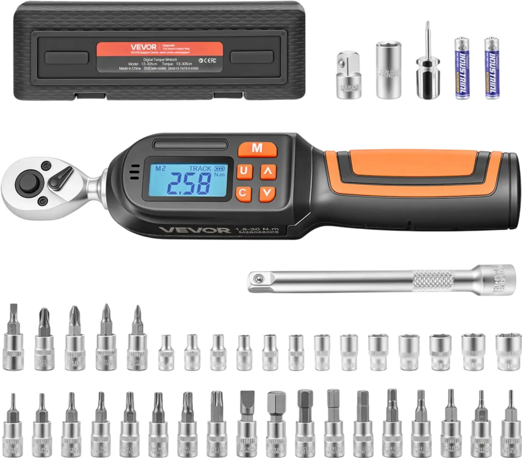 Vevor Torque Wrench Set 1/4