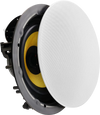 VEVOR 8 Inch in Ceiling Speakers, 200-Watts, Flush Mount Ceiling & in-Wall Speakers System with 8ΩImpedance 89dB Sensitivity, for Home Kitchen Living Room Bedroom or Covered Outdoor Porches, Single