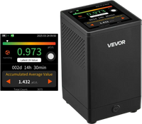 Home Radon Meter Detector 2Bq to 20kBq/m³ Rechargeable Color LCD Display