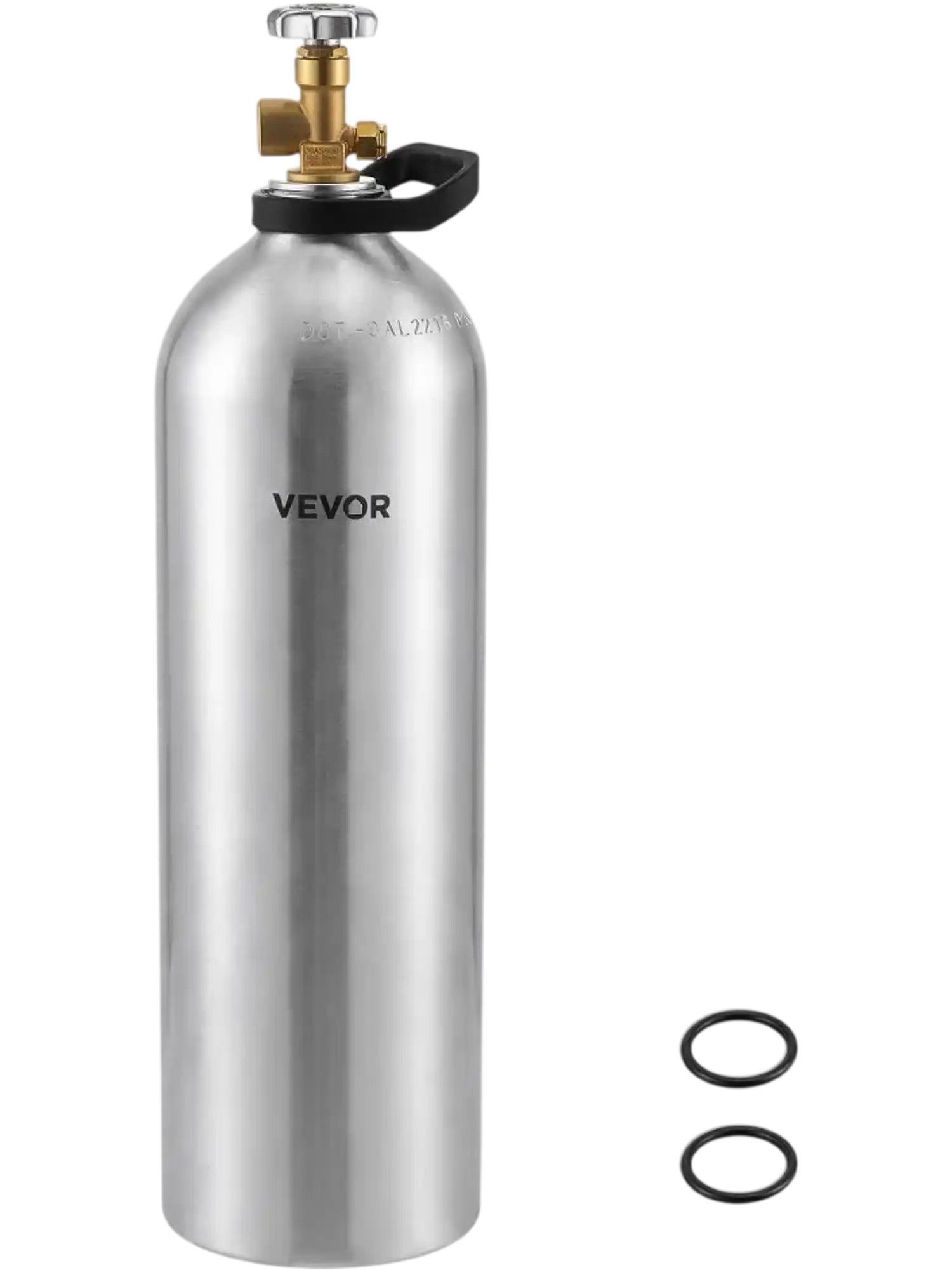 Vevor Nitrogen Cylinder 60 Cu. Ft. Aluminum Alloy Air Tank with CGA-580 Valve & Handle New