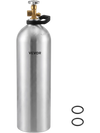 VEVOR 60 Cu. Ft DOT Nitrogen Cylinder Aluminum Alloy Air Tank (Ships Empty), High-Strength Aluminum Alloy 6061-T6 Cylinder with CGA-580 Valve & Handle, for Manufacturing, Welding, Beverage Production
