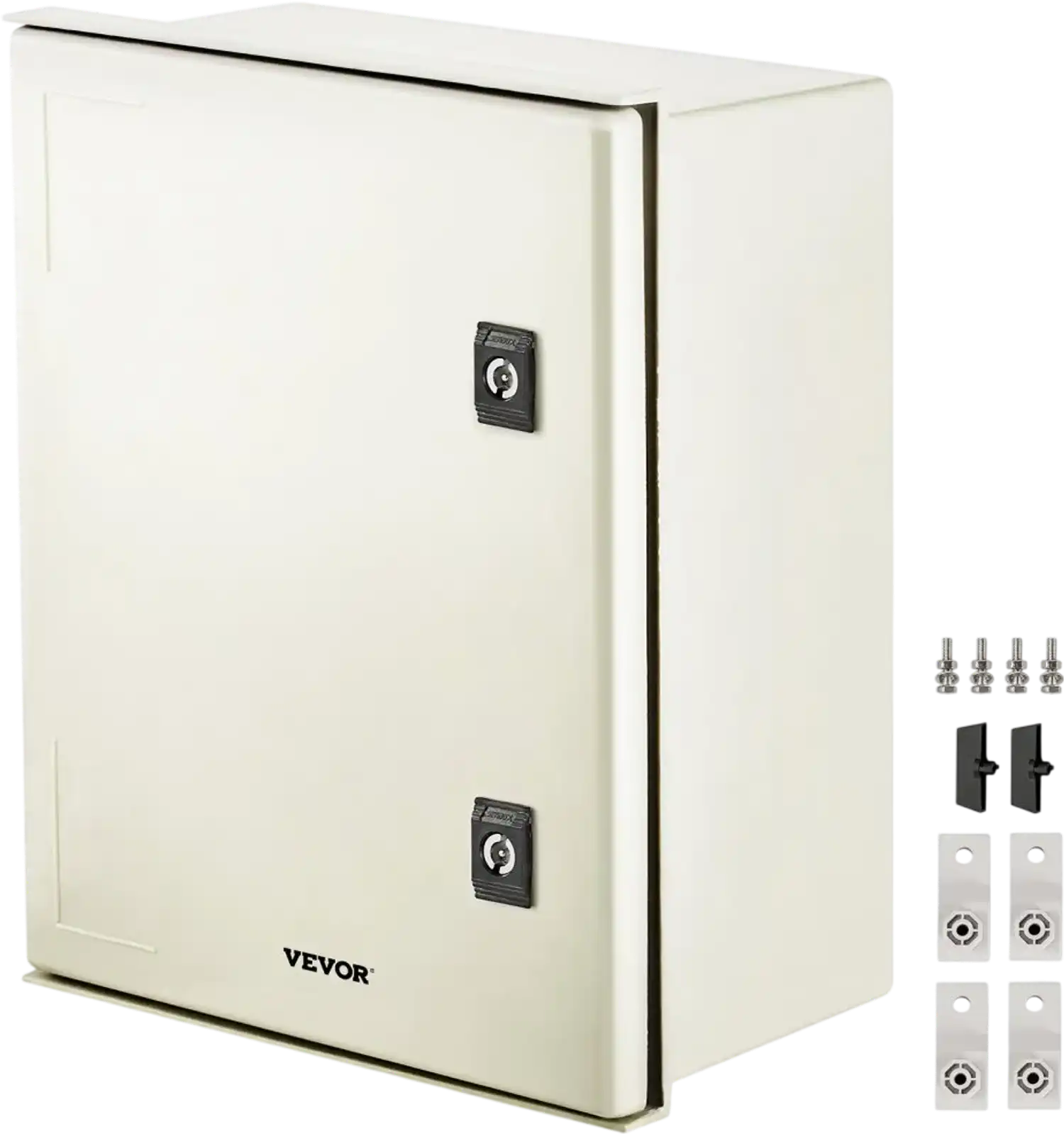 Vevor Electrical Enclosure Fiberglass NEMA 4X IP66 Wall-Mount Junction Box 15.7 x 11.8 x 7.9