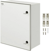 VEVOR NEMA Enclosure, 20 x 16 x 8 inches, NEMA 4X Fiberglass Steel Electrical Box, IP66 Waterproof & Dustproof Hinged Junction Box for Outdoor Indoor Use, with Mounting Plate(50x40x20 cm))