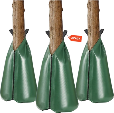 Vevor Tree Watering Bags 3-Pack 20 Gallon Slow-Release Irrigation New