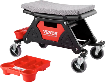 Vevor Mechanic Stool Rolling Seat with 4