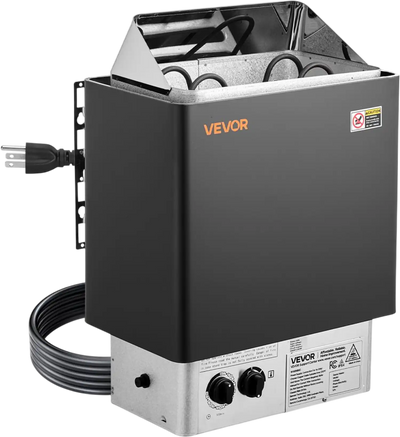 Vevor Sauna Heater 2kW 120V Electric Dry Steam Bath Stove New