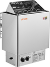 VEVOR Sauna Heater, 4.5KW 240V Electric Sauna Stove, Dry Steam Bath Saunas Stove with Pre-Drilled Bracket, Fit 105 to 210 CU.FT Saunas Rooms, Steam Bath Stoves for Home, Commercial, Leisure Venues