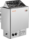 VEVOR Sauna Heater, 6KW 240V Electric Sauna Stove, Dry Steam Bath Saunas Stove with Pre-Drilled Bracket, Fit 176.5 to 317.8 CU.FT Saunas Rooms, Steam Bath Stoves for Home, Commercial, Leisure Venues