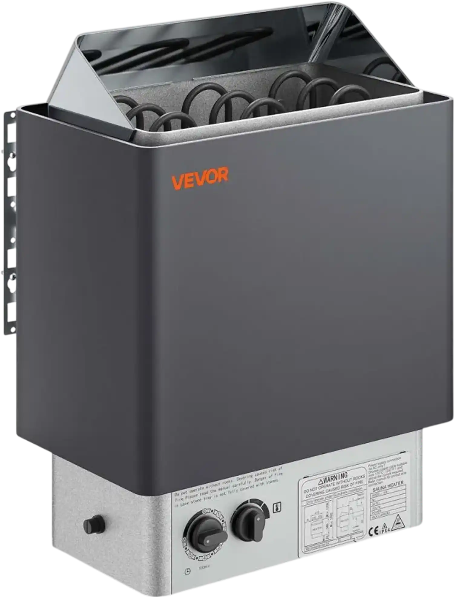 Vevor Sauna Heater 4.5kW 220V Electric Stove with Built-In Controls New