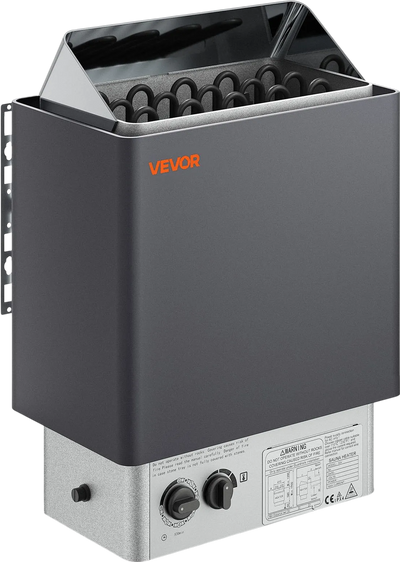 Vevor Sauna Heater 9kW 317-459 Cu. Ft 220V with Built-in Controls Pre-Drilled Bracket New